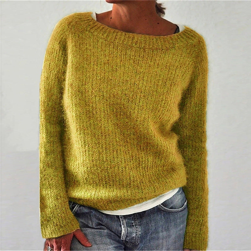 Klara | Casual Crew‑Neck Sweater