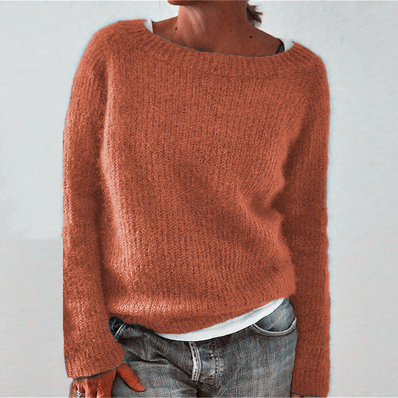 Klara | Casual Crew‑Neck Sweater