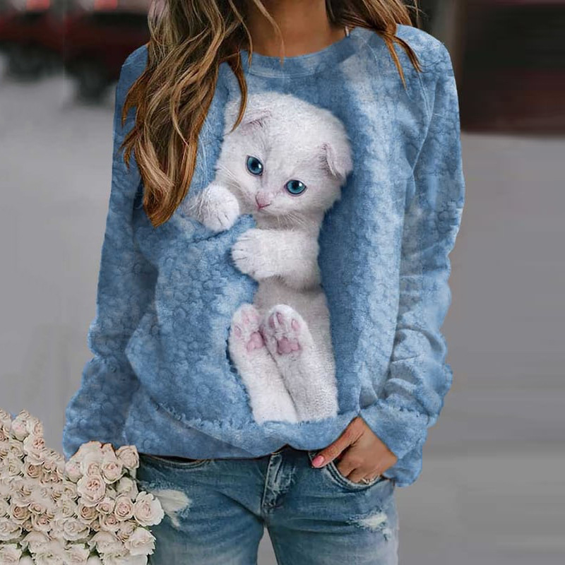 Mira | Women Cozy Animal Print Sweatshirt