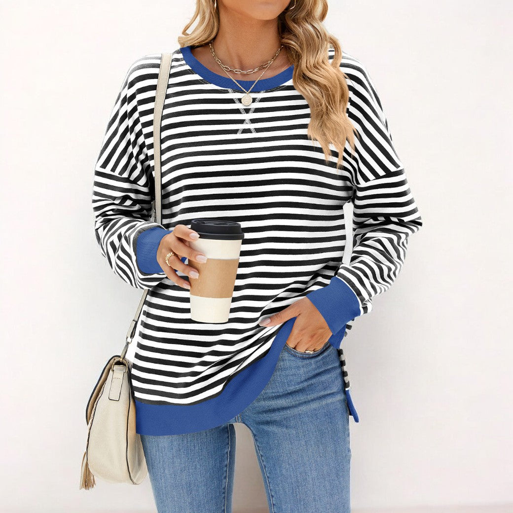 Lina | Women Casual Striped Sweatshirt