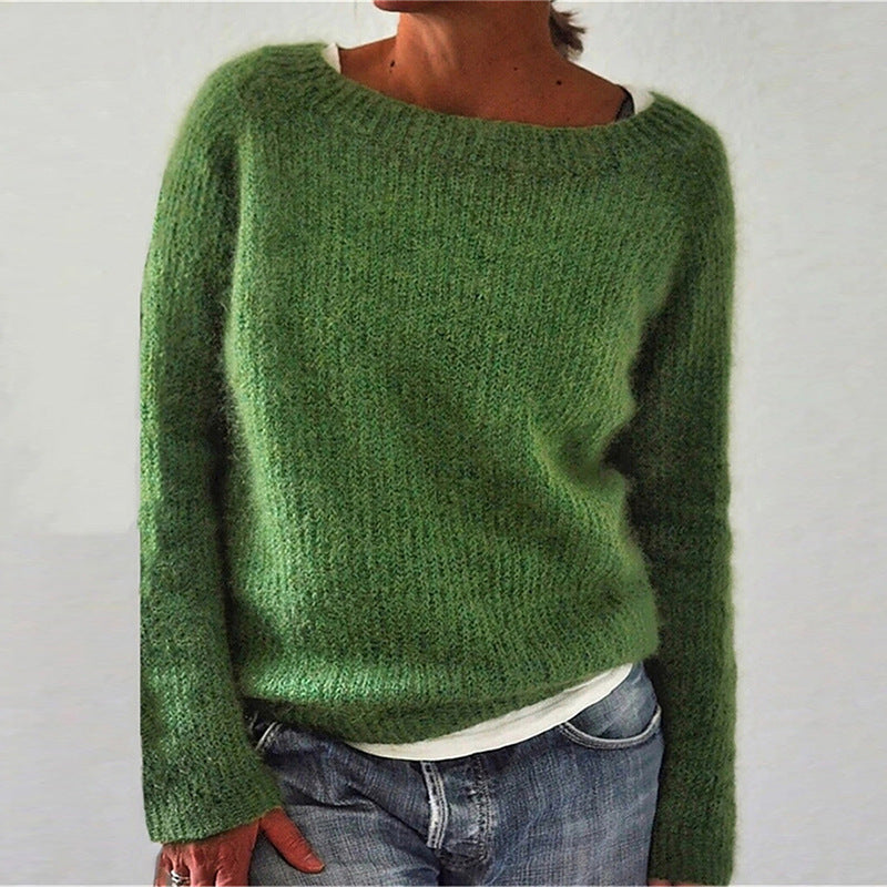 Klara | Casual Crew‑Neck Sweater