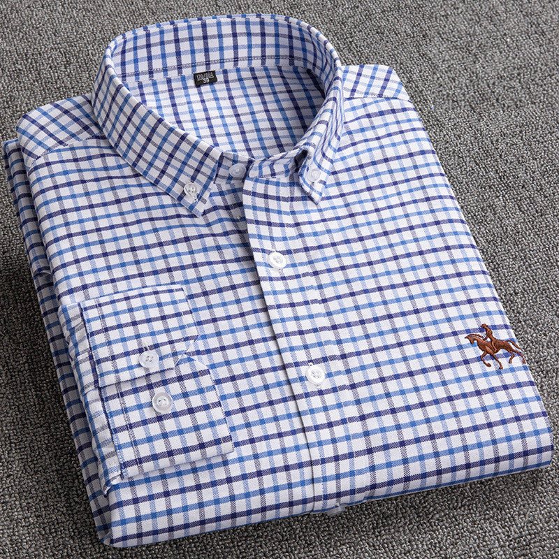 Rowan | Premium Cotton Long Sleeve Shirt