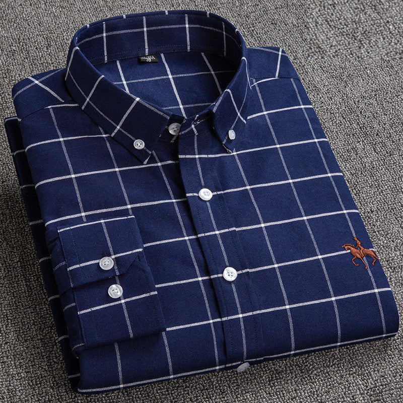 Rowan | Premium Cotton Long Sleeve Shirt