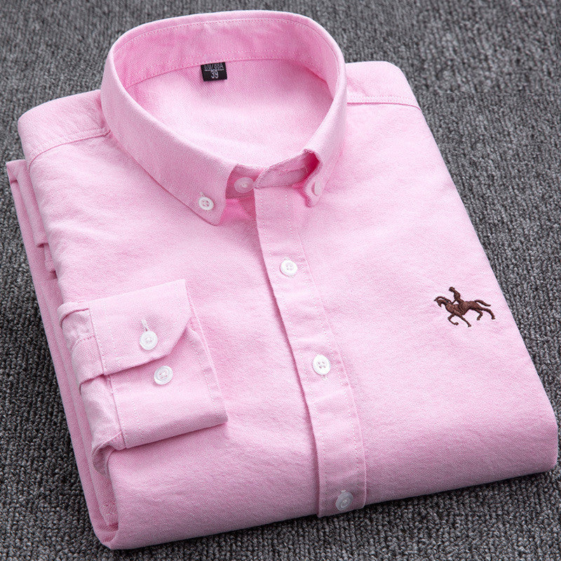 Rowan | Premium Cotton Long Sleeve Shirt