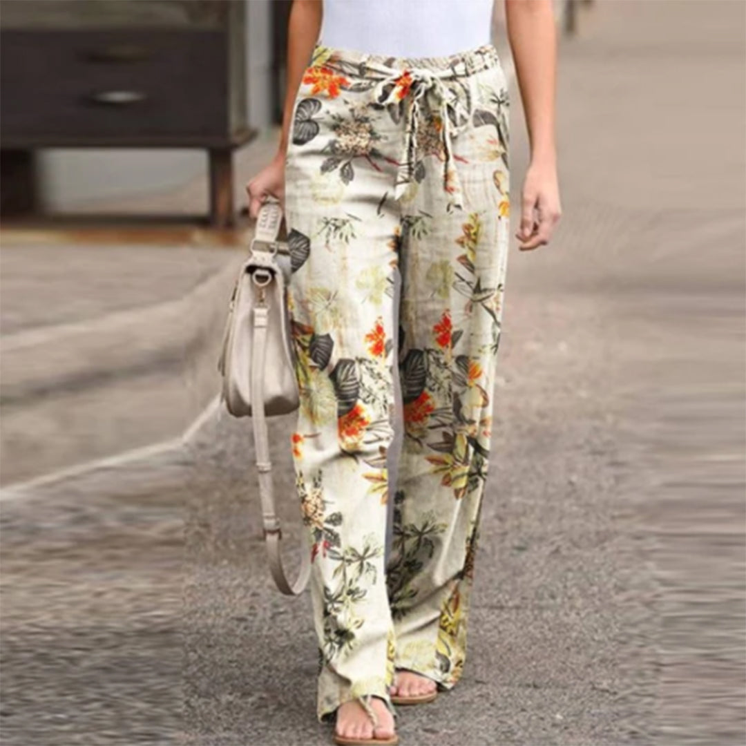 Isla | Floral Leisure Trousers
