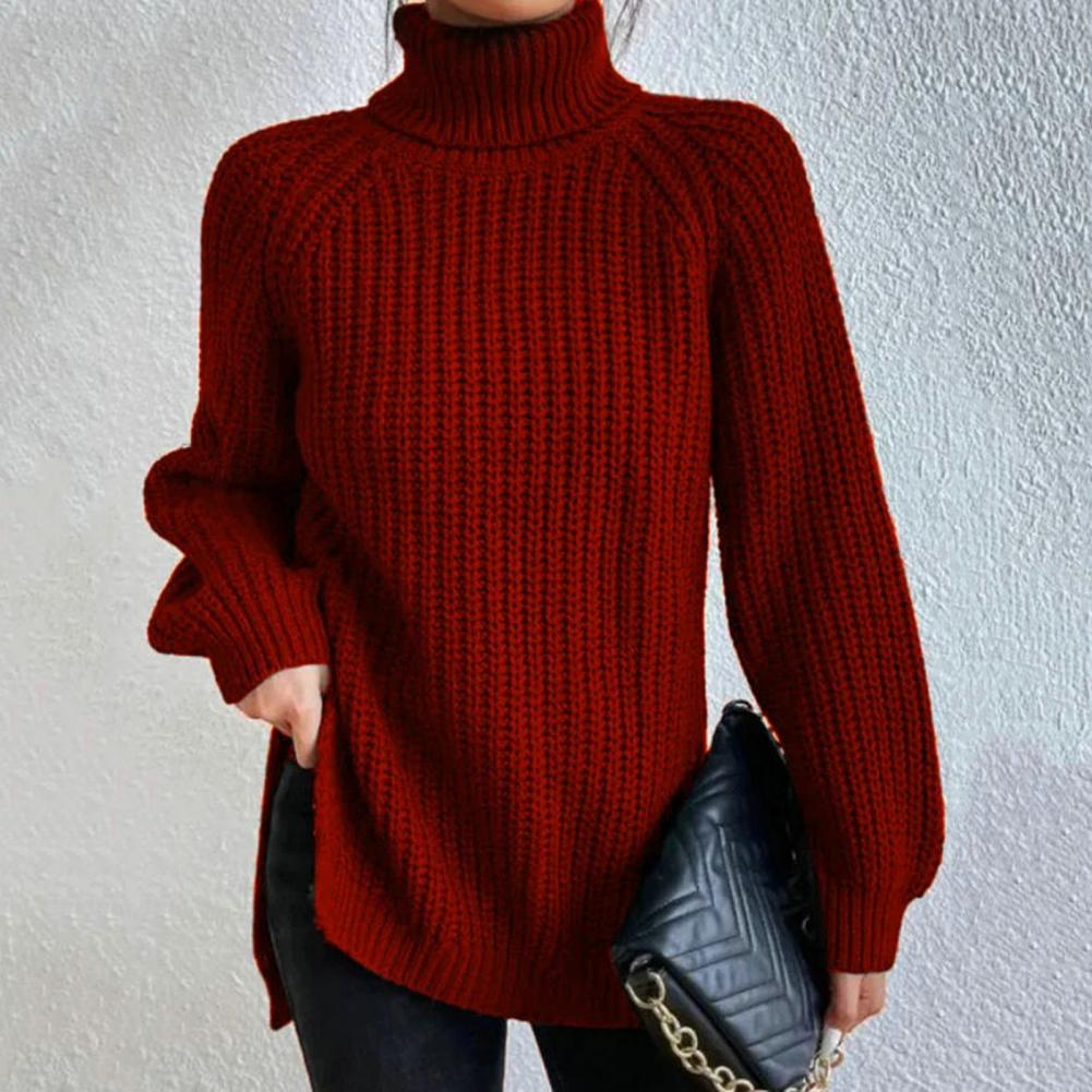 Seraphine | Elegant Cotton Turtleneck Sweater