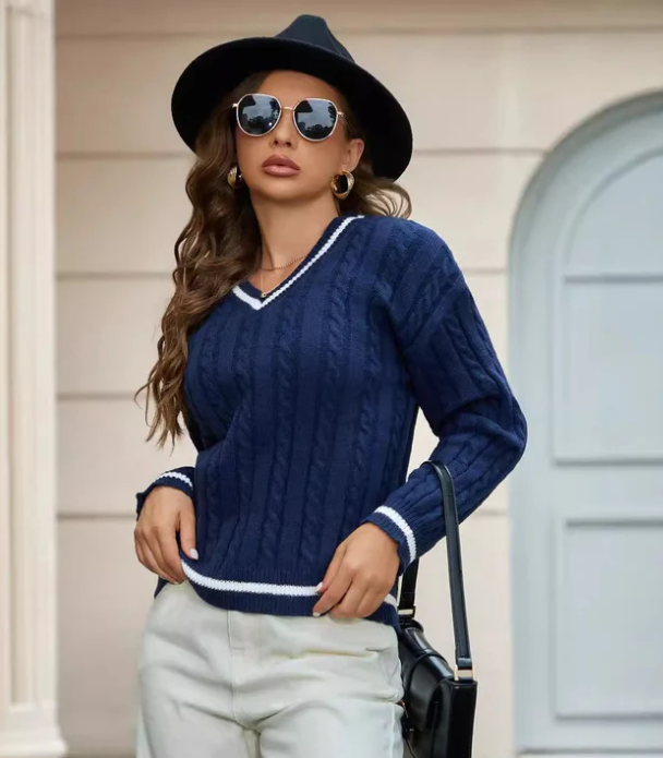 Marisol | Casual Cable Knit Sweater