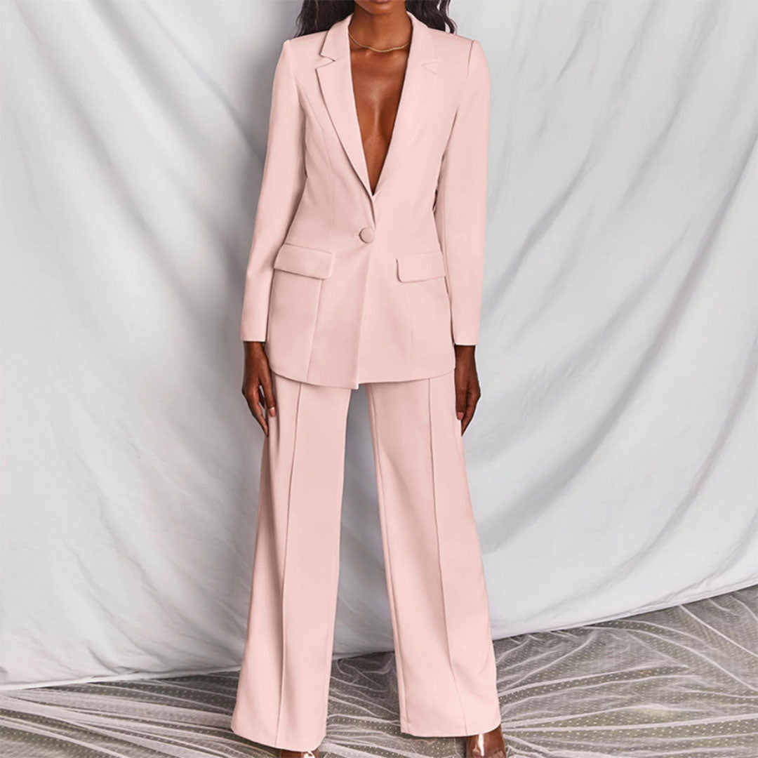 Valentina | Elegant and Sophisticated Women’s Blazer and Trouser Suit Set