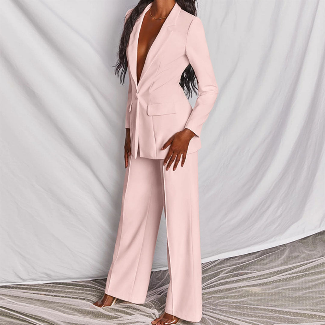 Valentina | Elegant and Sophisticated Women’s Blazer and Trouser Suit Set