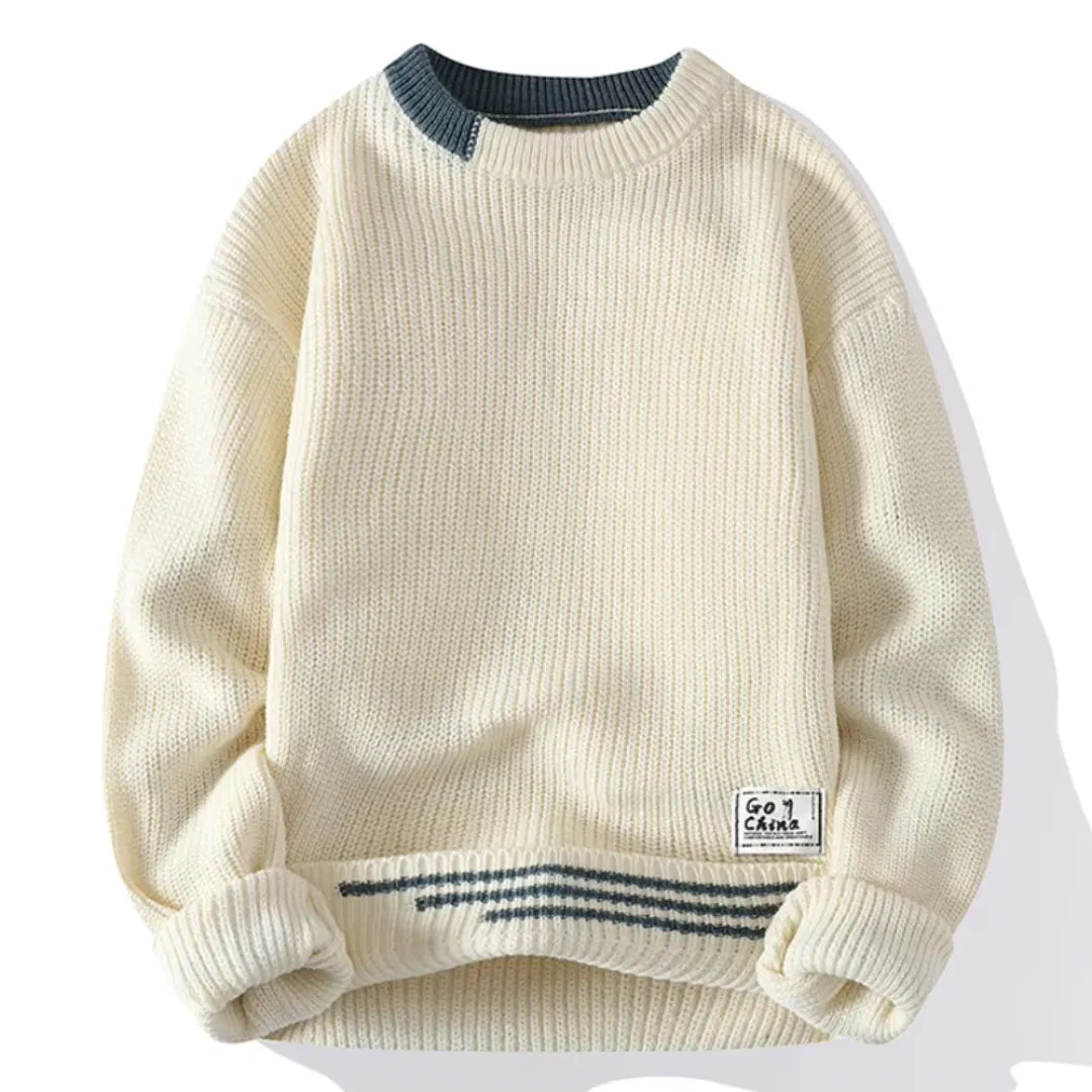 Raphaël | Vintage-Inspired Crewneck Sweater