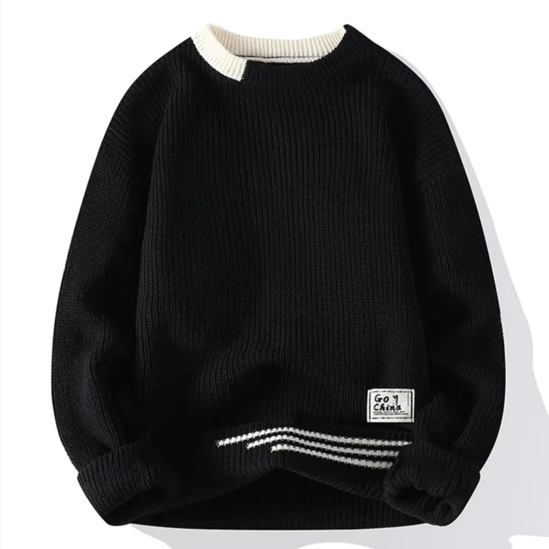 Raphaël | Vintage-Inspired Crewneck Sweater