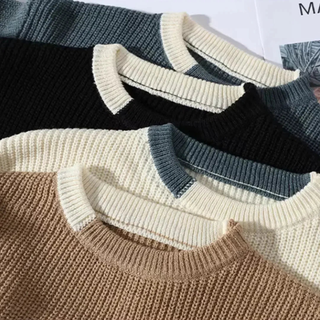 Raphaël | Vintage-Inspired Crewneck Sweater