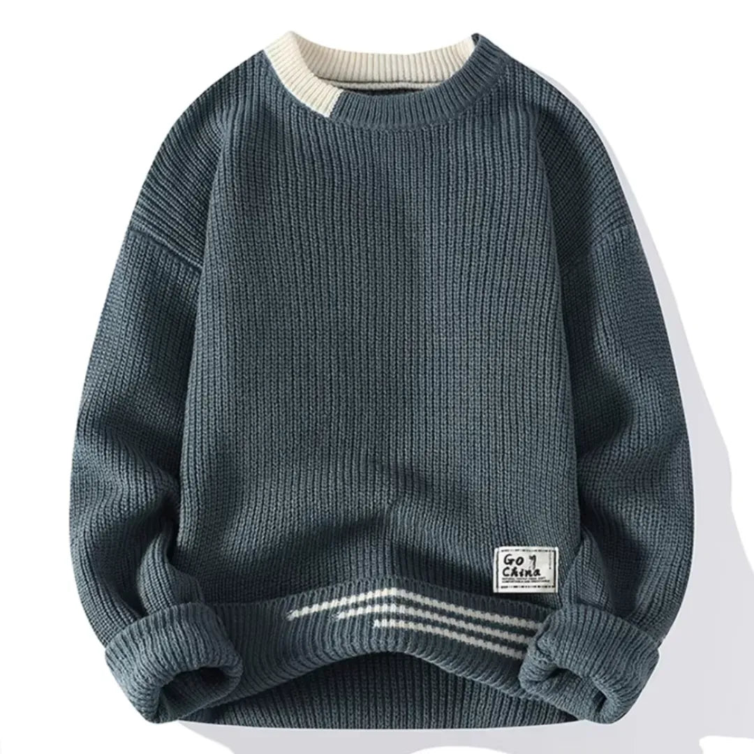 Raphaël | Vintage-Inspired Crewneck Sweater