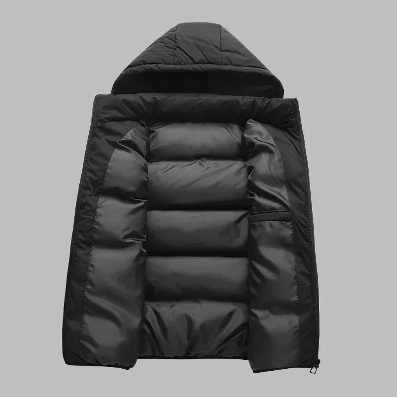 Husley | Quilted Vest with Hood