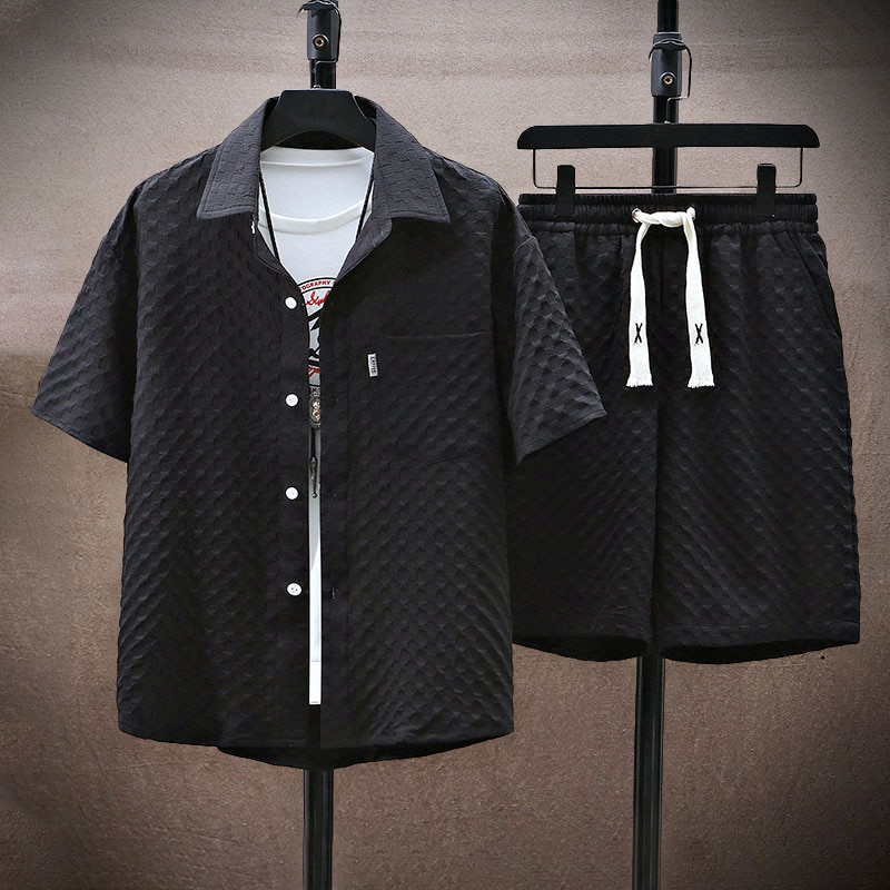 Kieran | Summer Polo Shirt and Shorts Outfit Set
