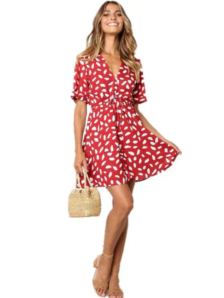 Andreina | Comfortable Mini Dress - Motheero