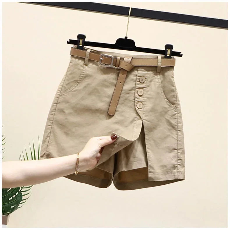 Aurora | A-Line Belted Shorts