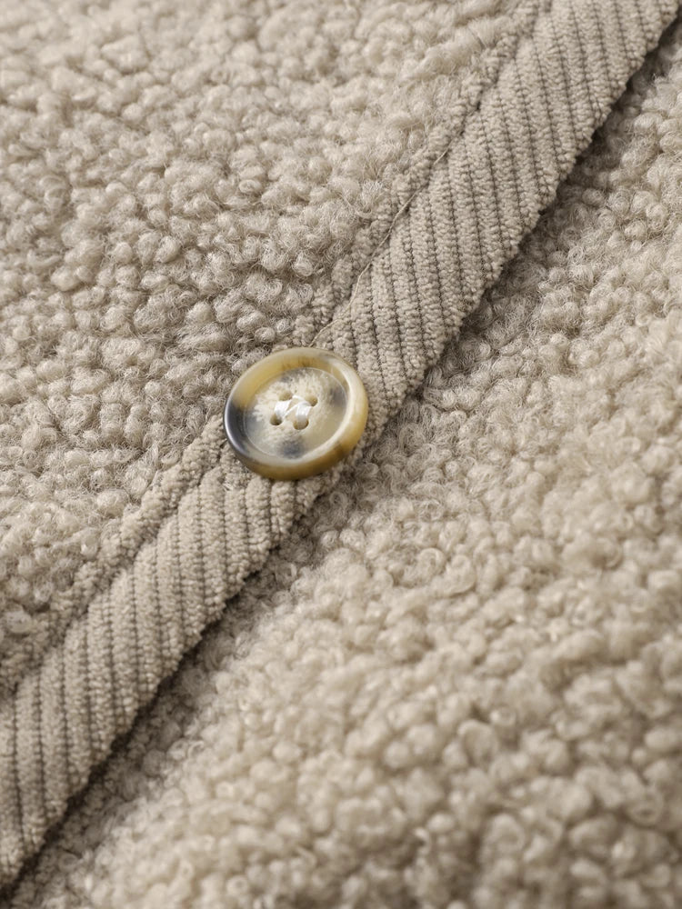 Mara | Women Teddy Button Cardigan