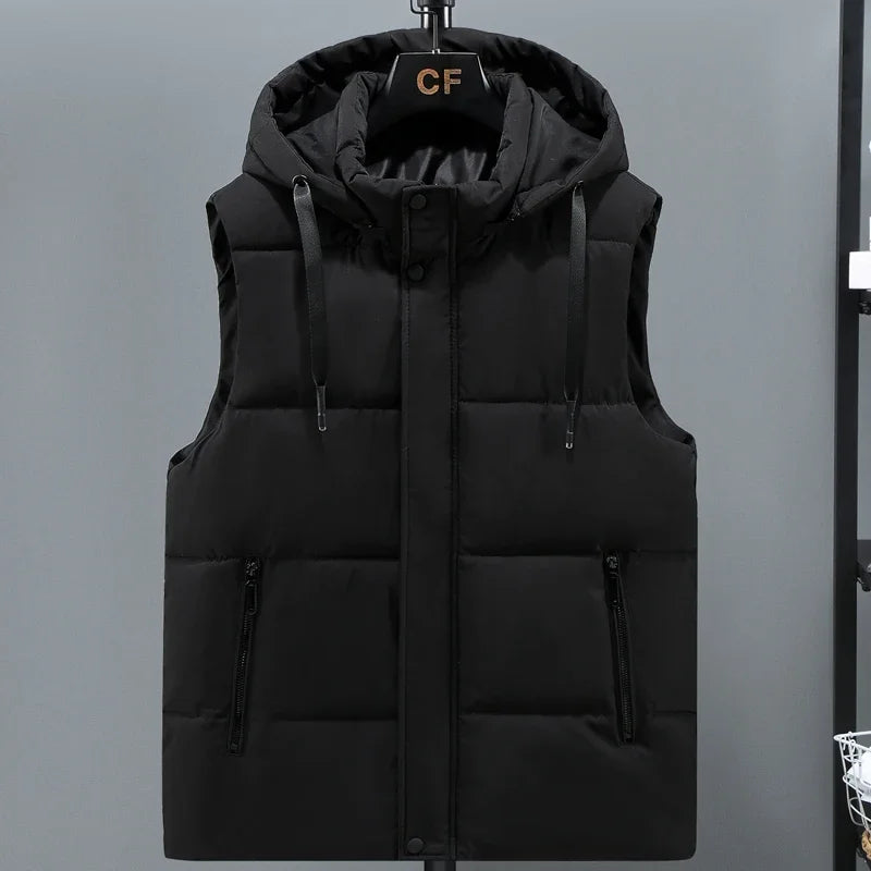 Hawker | Premium Quilted Hooded Vest