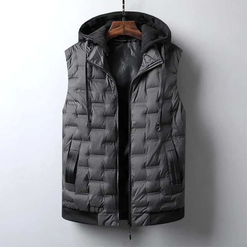 Lucero | Quilted Vest with Detachable Hood