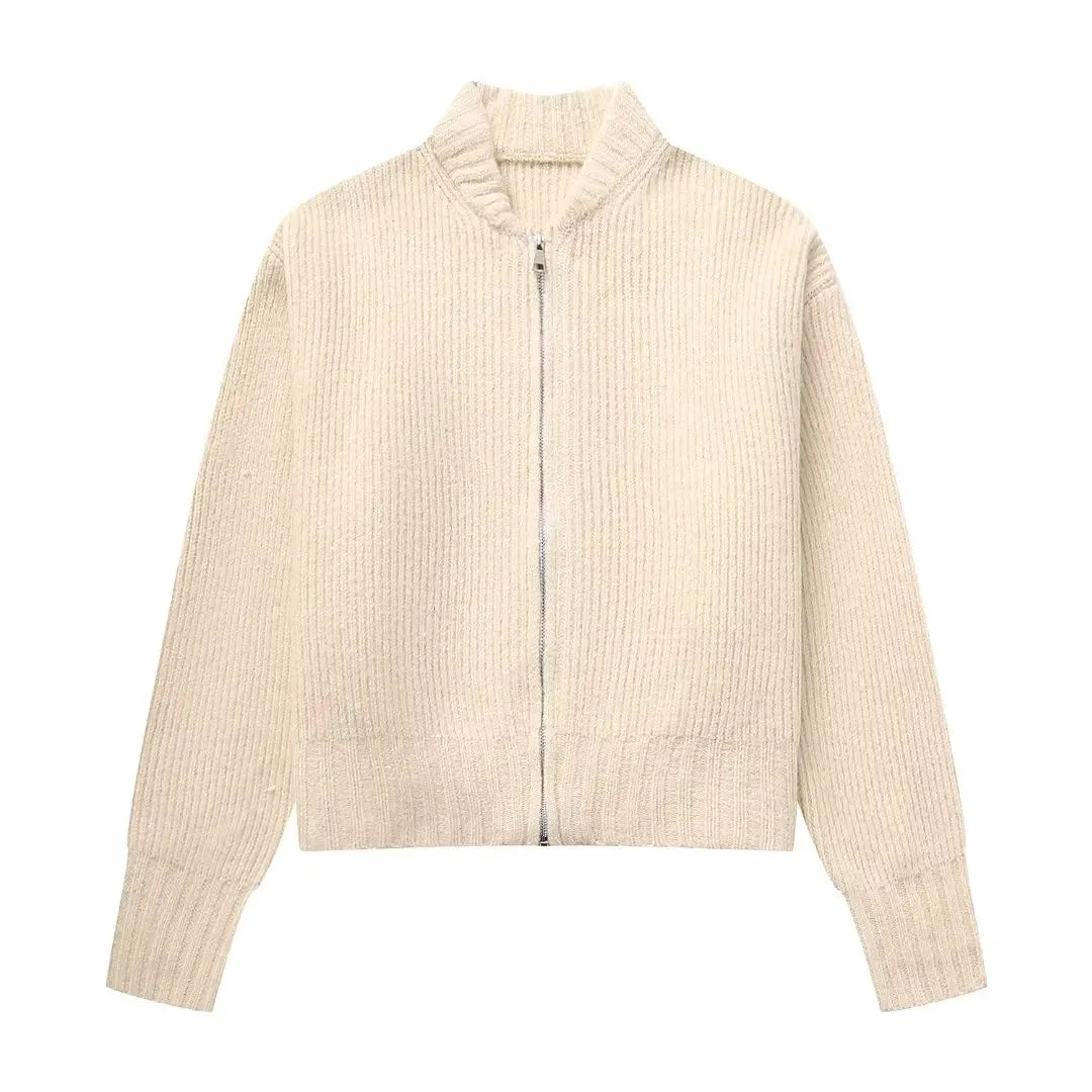Zoé | Women Knitted Cropped Cardigan