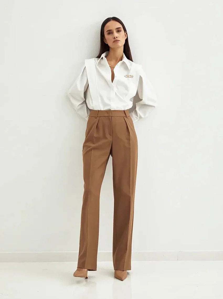 Elodie | Cotton Blouse - Motheero