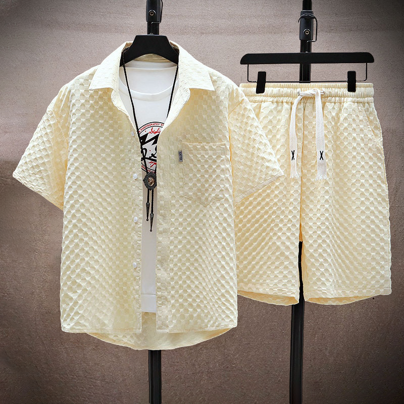 Kieran | Summer Polo Shirt and Shorts Outfit Set