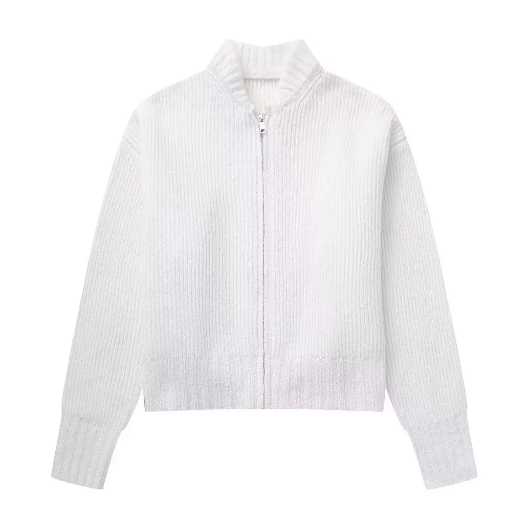 Zoé | Women Knitted Cropped Cardigan
