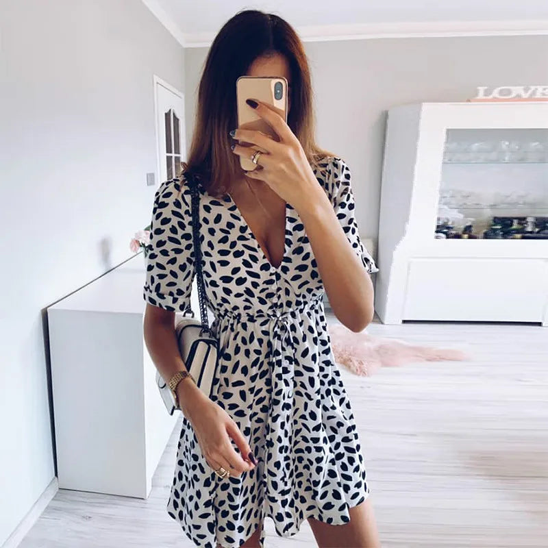 Andreina | Comfortable Mini Dress - Motheero