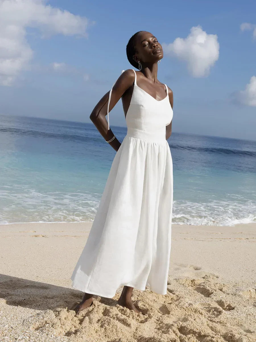 Kristine | Luxurious Strap Dress - Motheero