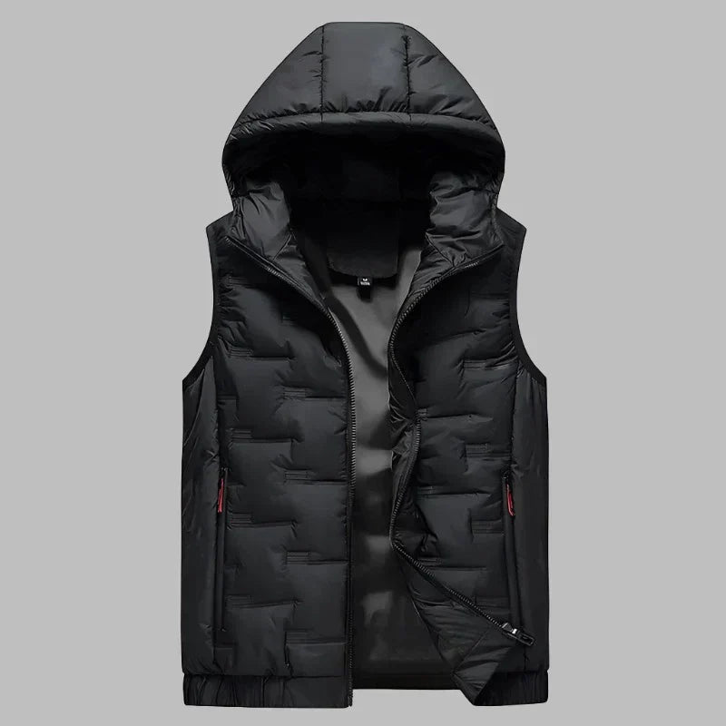 Jaxon | Ultra-Light Quilted Hooded Vest