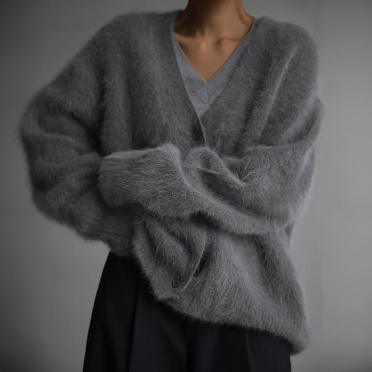 Isadora | Soft Faux Fur Cardigan