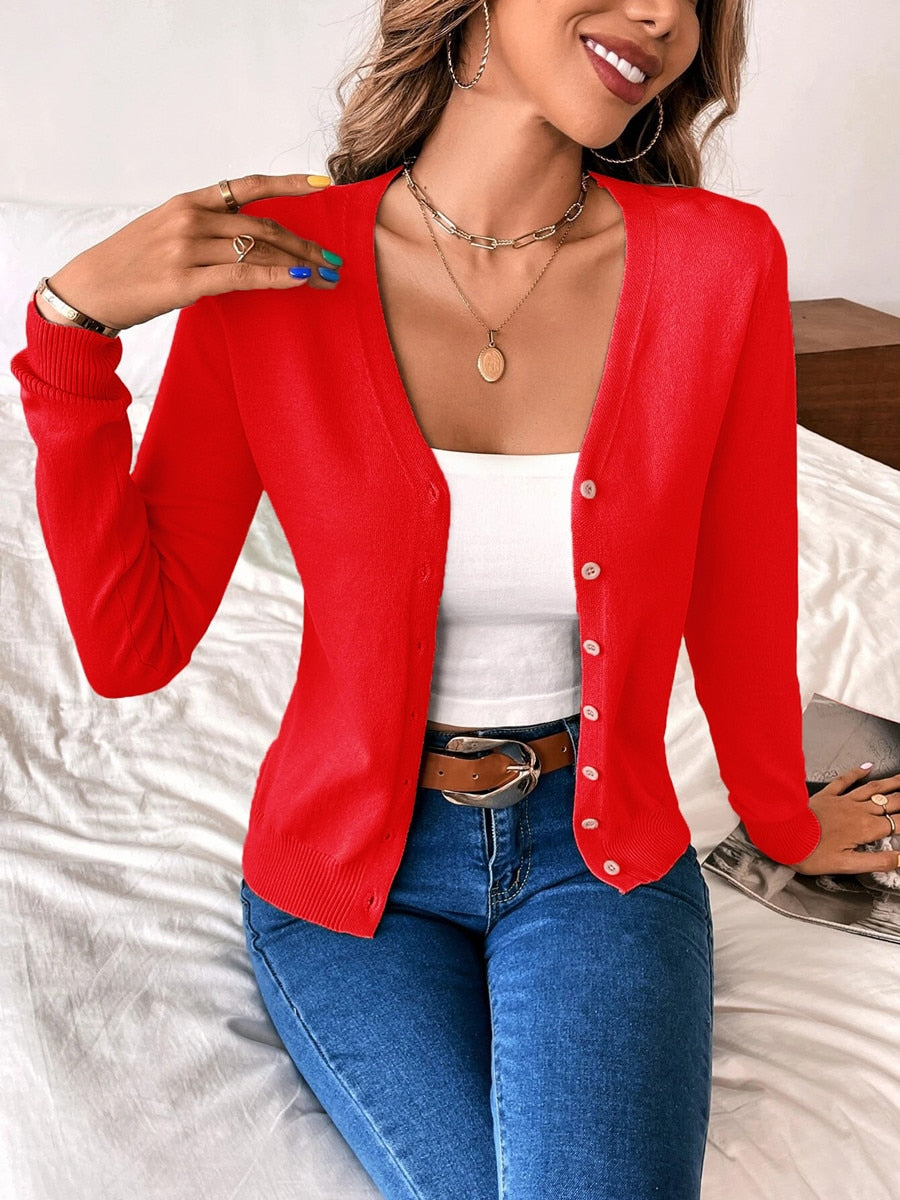 Amélie | Lightweight Button-Up Cardigan