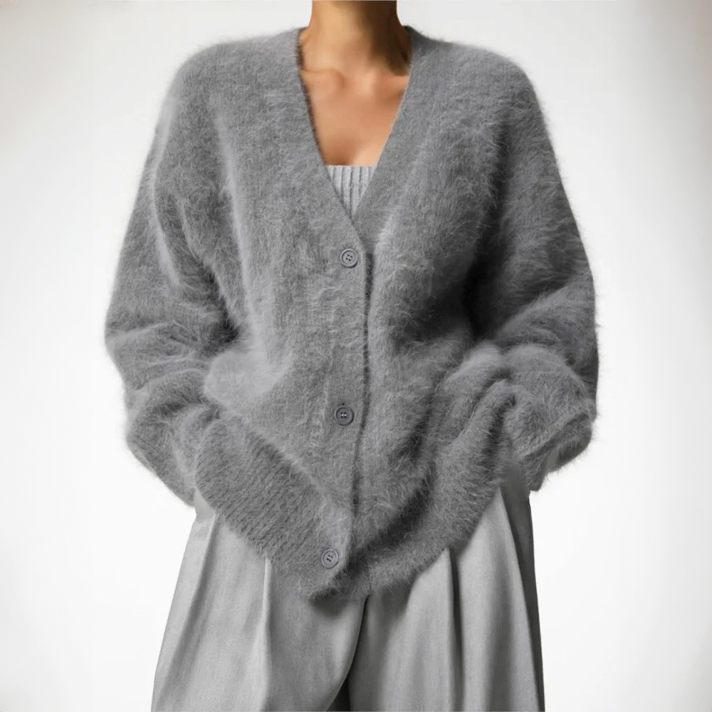 Isadora | Soft Faux Fur Cardigan