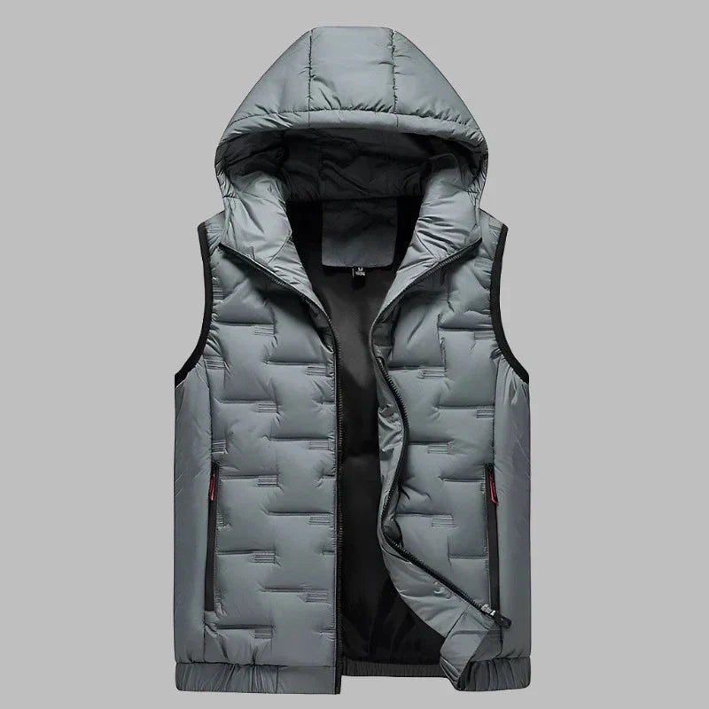 Jaxon | Ultra-Light Quilted Hooded Vest