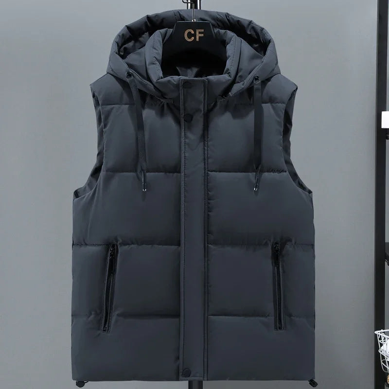 Hawker | Premium Quilted Hooded Vest