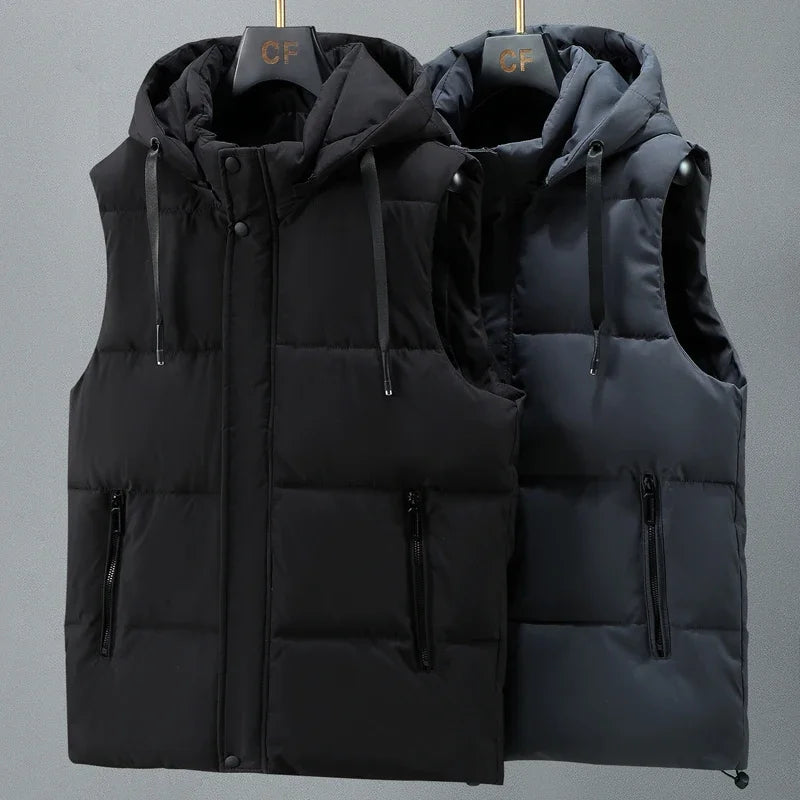 Hawker | Premium Quilted Hooded Vest