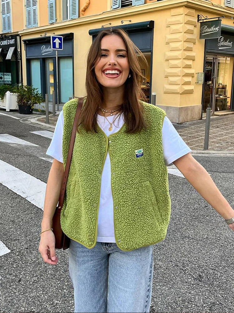 Clara | Quality Lambswool Vest