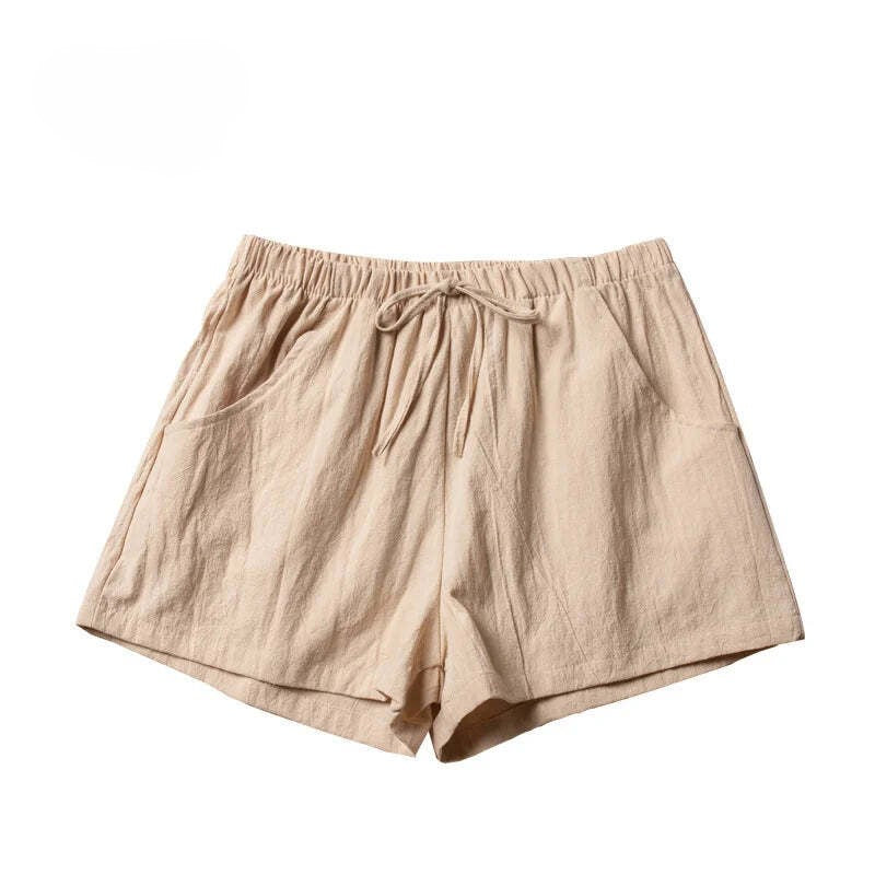 Maris | Relaxed Linen with Tie Waist Shorts