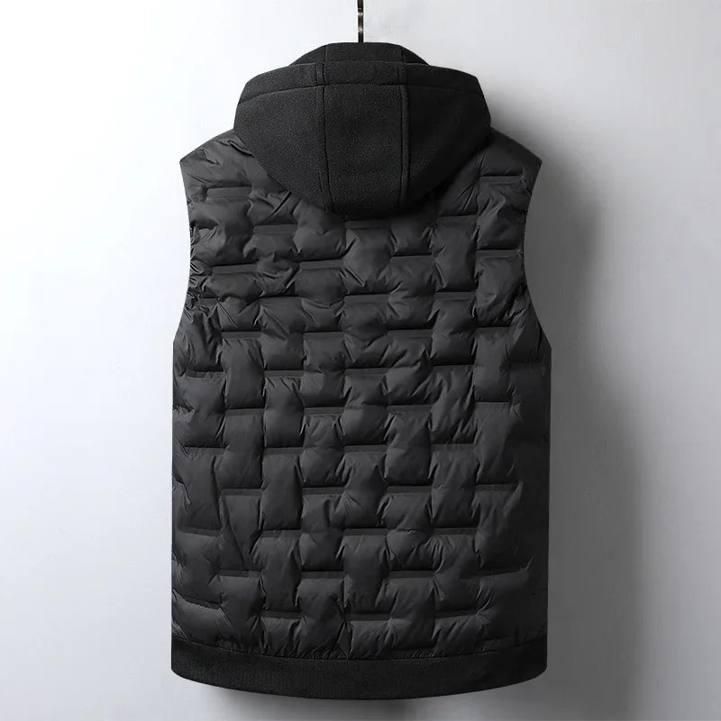 Lucero | Quilted Vest with Detachable Hood