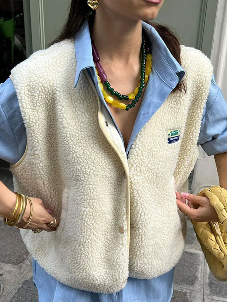 Clara | Quality Lambswool Vest