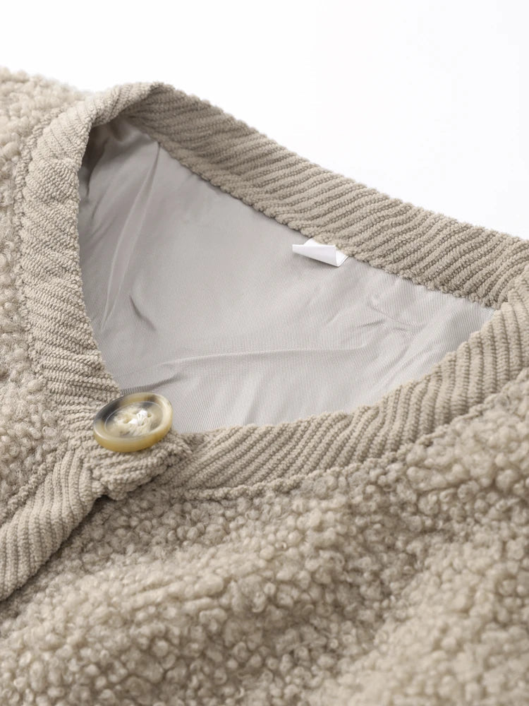 Mara | Women Teddy Button Cardigan