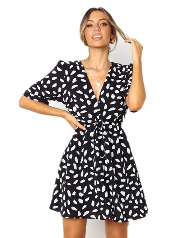 Andreina | Comfortable Mini Dress - Motheero