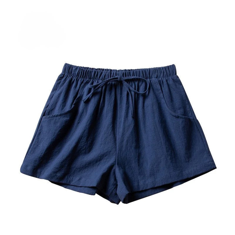 Maris | Relaxed Linen with Tie Waist Shorts