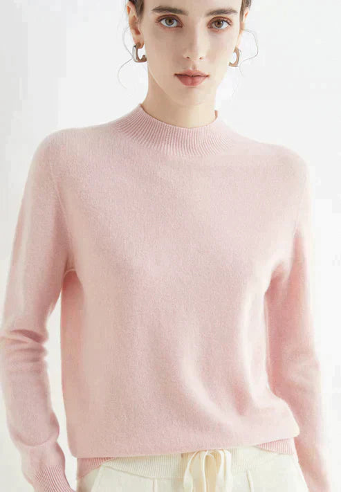 Marga | Elegant Long Mock Sweater