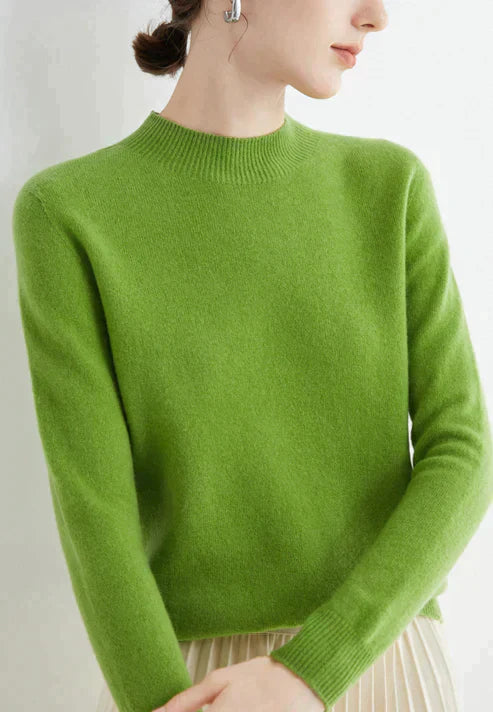 Marga | Elegant Long Mock Sweater
