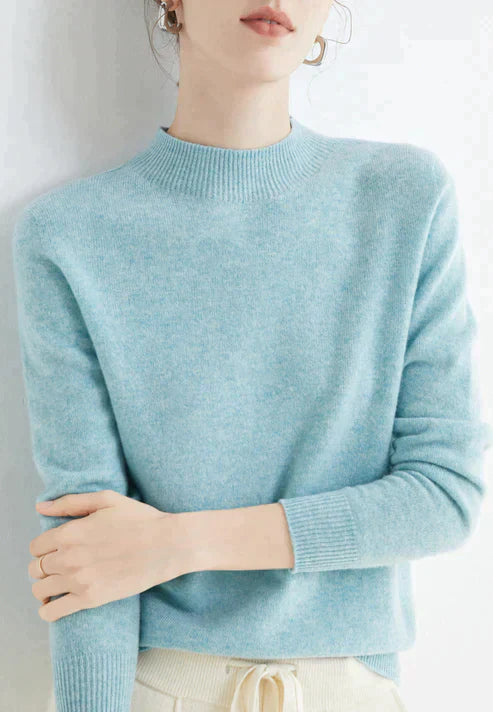 Marga | Elegant Long Mock Sweater