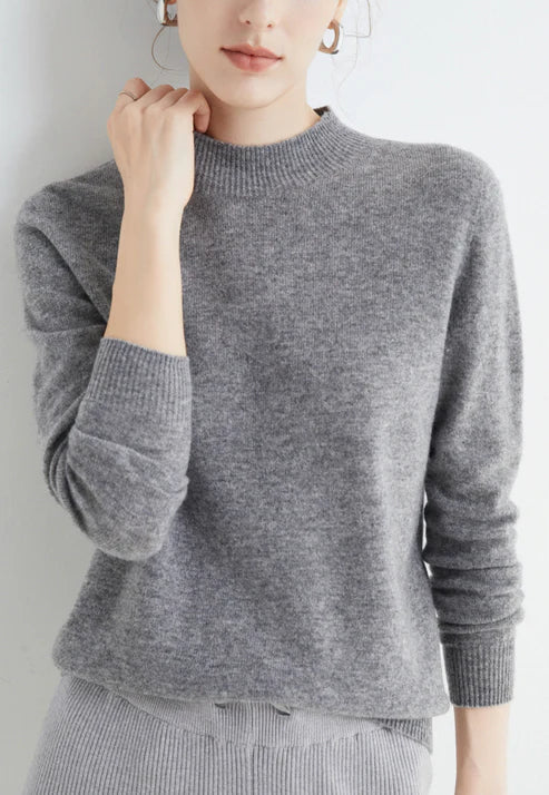 Marga | Elegant Long Mock Sweater