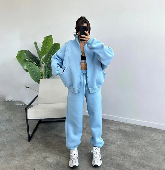 Kyliana | Cozy Jogging Set Sweatshirt and Joggers