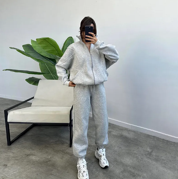 Kyliana | Cozy Jogging Set Sweatshirt and Joggers
